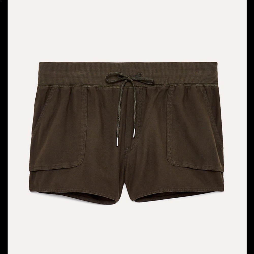 Aritzia Community Axiom Shorts- Green- Size S